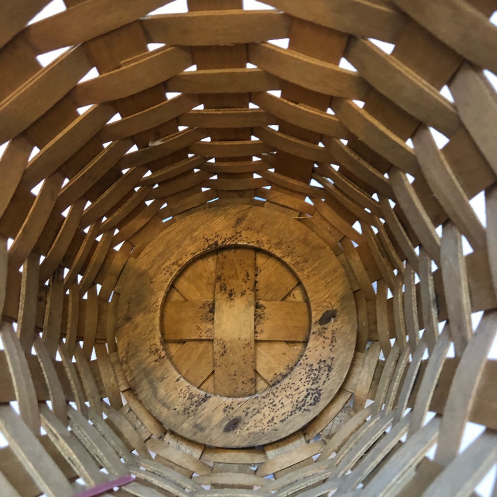 Longaberger Horizons of Hope breast cancer Tag & U shape basket - Picture 4 of 8